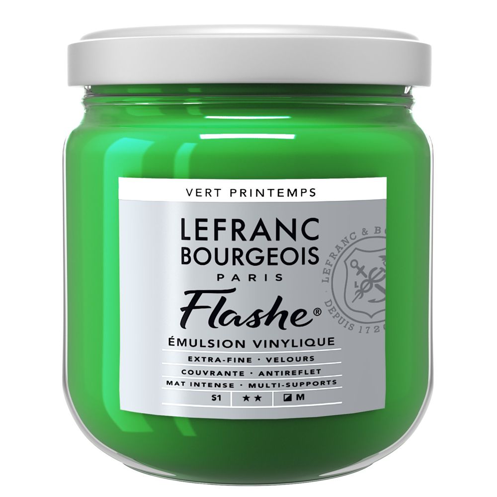 Tinta Acrílica Flashe Lefranc & Bourgeois 400ml S1 544 Spring Green