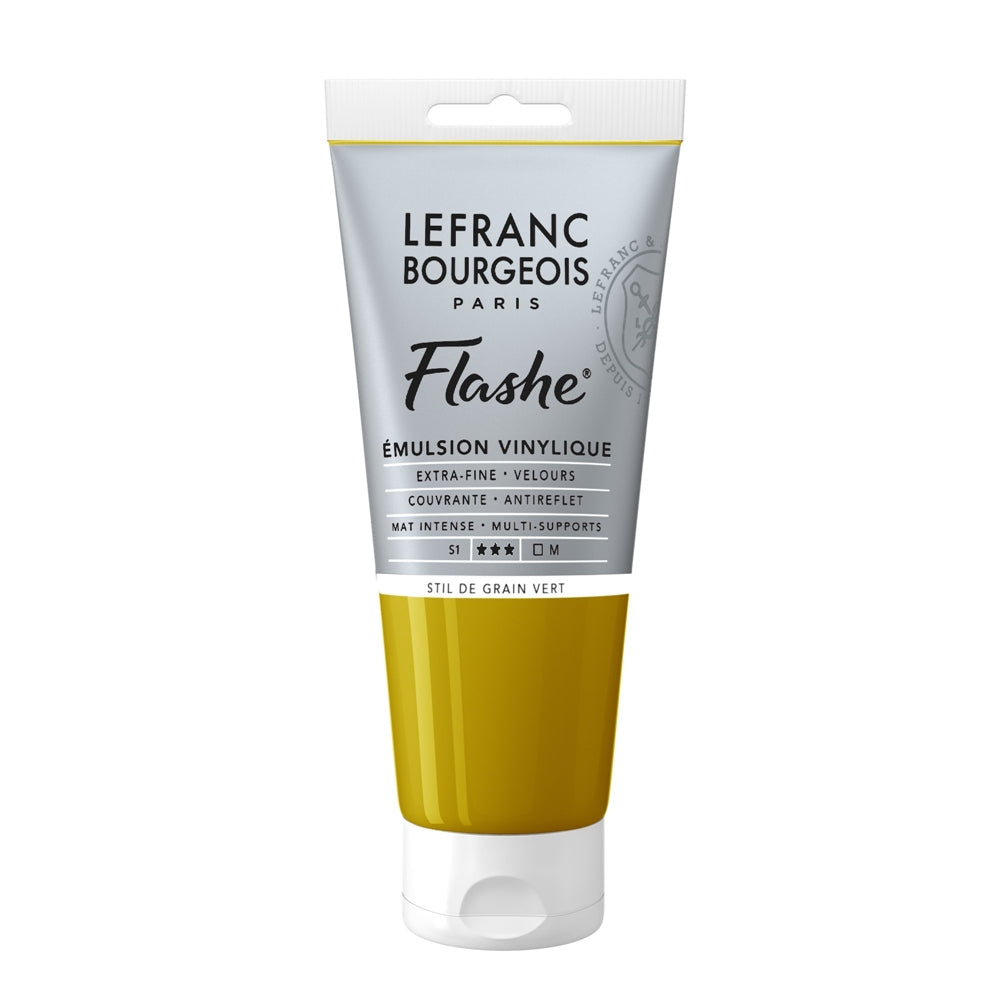 Tinta Acrílica Flashe Lefranc & Bourgeois 80ml S1 730 Stil de Grain Green