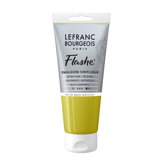Tinta Acrílica Flashe Lefranc & Bourgeois 80ml S2 838 Stil de Grain Green Iridescent