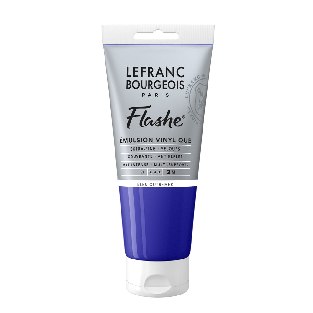 Tinta Acrílica Flashe Lefranc & Bourgeois 80ml S1 043 Ultramarine