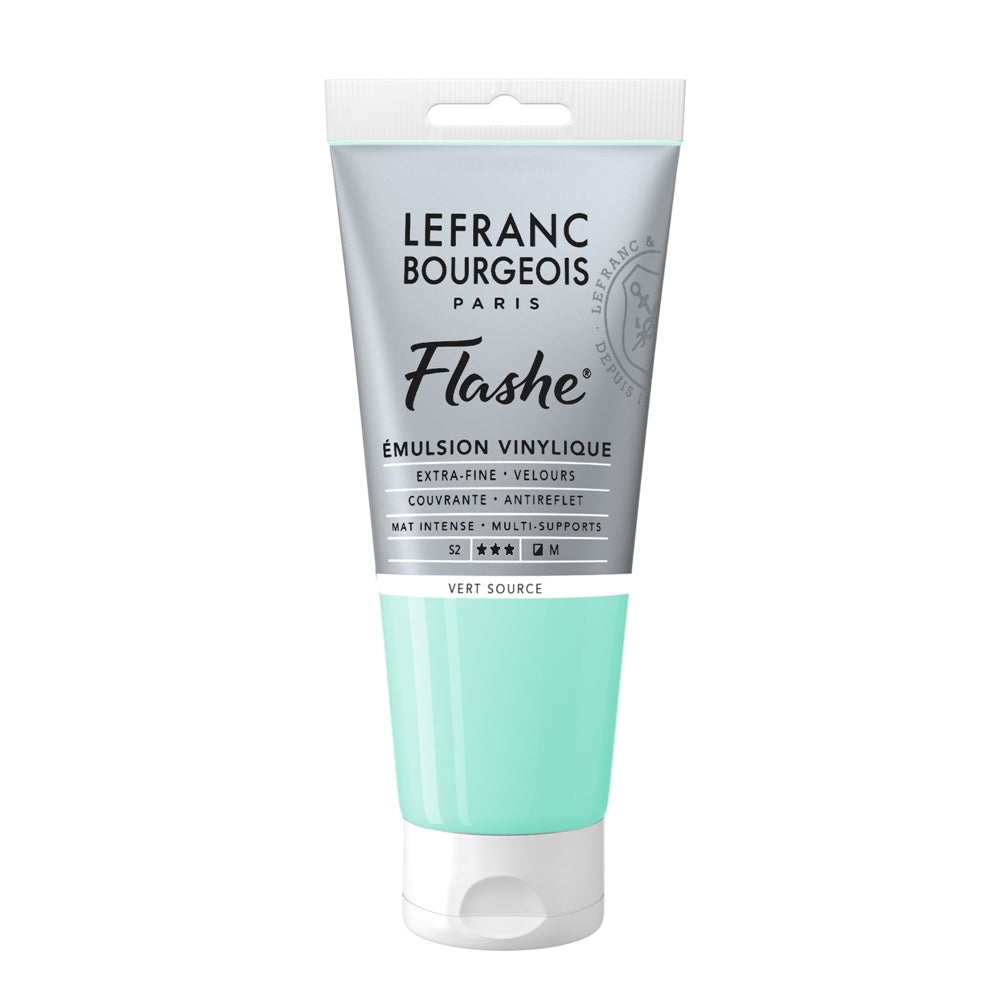 Tinta Acrílica Flashe Lefranc & Bourgeois 80ml S2 587 Water Green