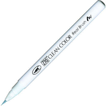 Caneta Pincel Kuretake Zig Clean Color Real Brush Haze Blue 302