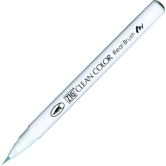 Caneta Pincel Kuretake Zig Clean Color Real Brush Haze Blue 302