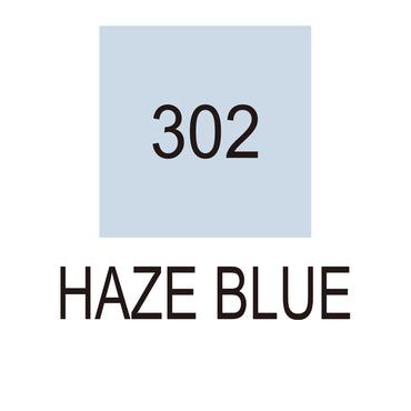 Caneta Pincel Kuretake Zig Clean Color Real Brush Haze Blue 302