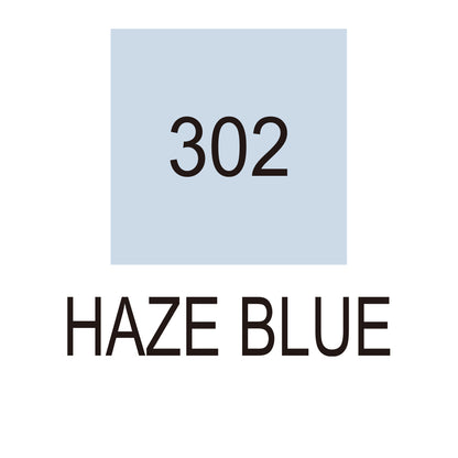 Caneta Pincel Kuretake Zig Clean Color Real Brush Haze Blue 302