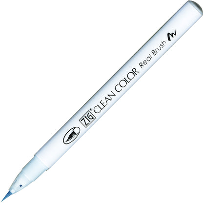 Caneta Pincel Kuretake Zig Clean Color Real Brush Shadow Mauve 303
