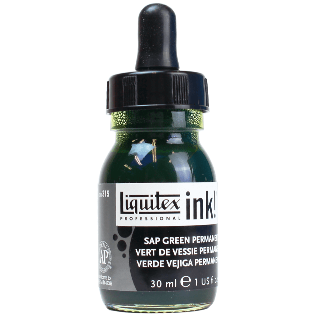 Tinta Acrílica Líquida Liquitex 30ml Sap Green Permanent 315