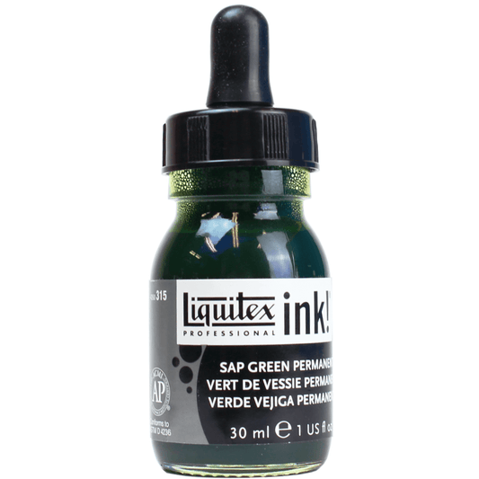 Tinta Acrílica Líquida Liquitex 30ml Sap Green Permanent 315
