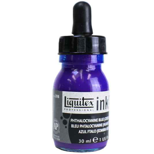 Tinta Acrílica Líquida Liquitex 30ml Phthalo Blue (Green Shade) 316