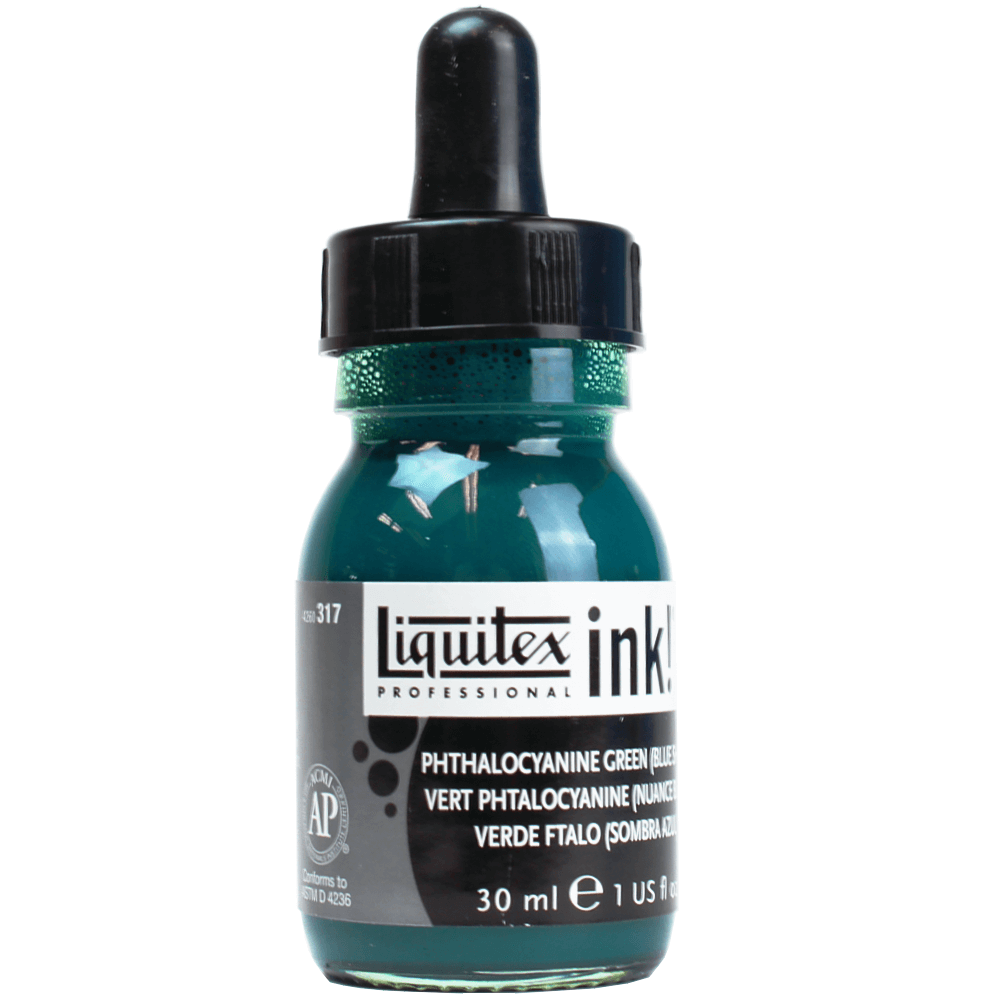 Tinta Acrílica Líquida Liquitex 30ml Phthalo Green (Blue Shade) 317