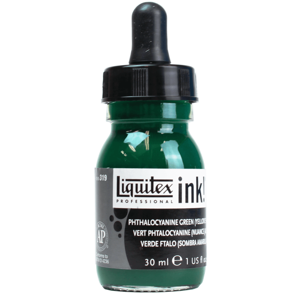 Tinta Acrílica Líquida Liquitex 30ml Phthalo Green (Yellow Shade) 319