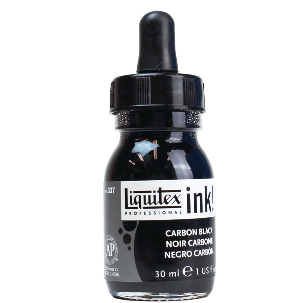 Tinta Acrílica Líquida Liquitex 30ml Carbon Black 337