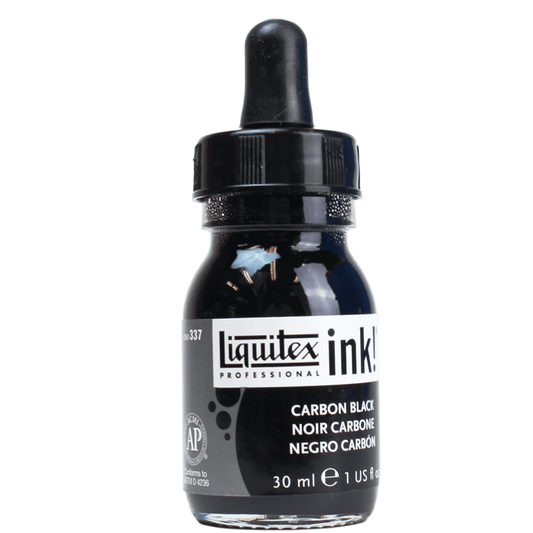 Tinta Acrílica Líquida Liquitex 30ml Carbon Black 337