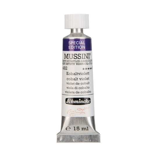 Tinta Óleo Schmincke Mussini 15ml 482 Cobalt Violet