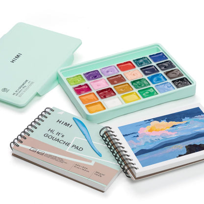 Bloco de Papel para Guache Himi 200g/m² 21x14,9cm 40 Folhas