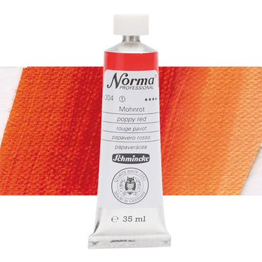 Tinta Óleo Schmincke Norma 35ml S1 304 Poppy Red