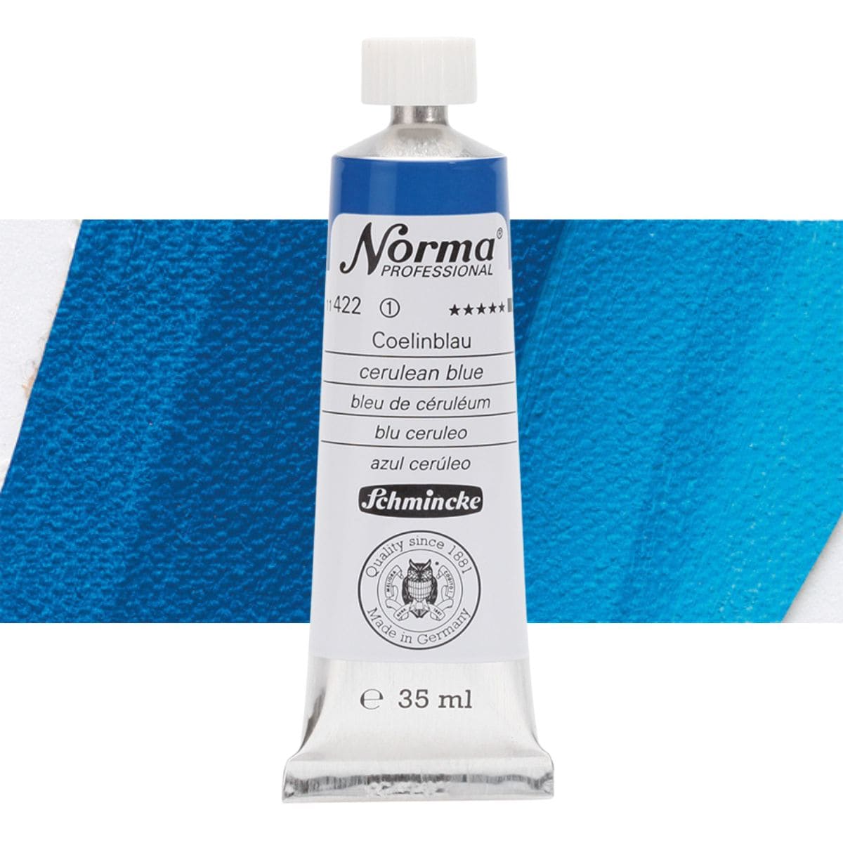 Tinta Óleo Schmincke Norma 35ml S1 422 Cerulean Blue