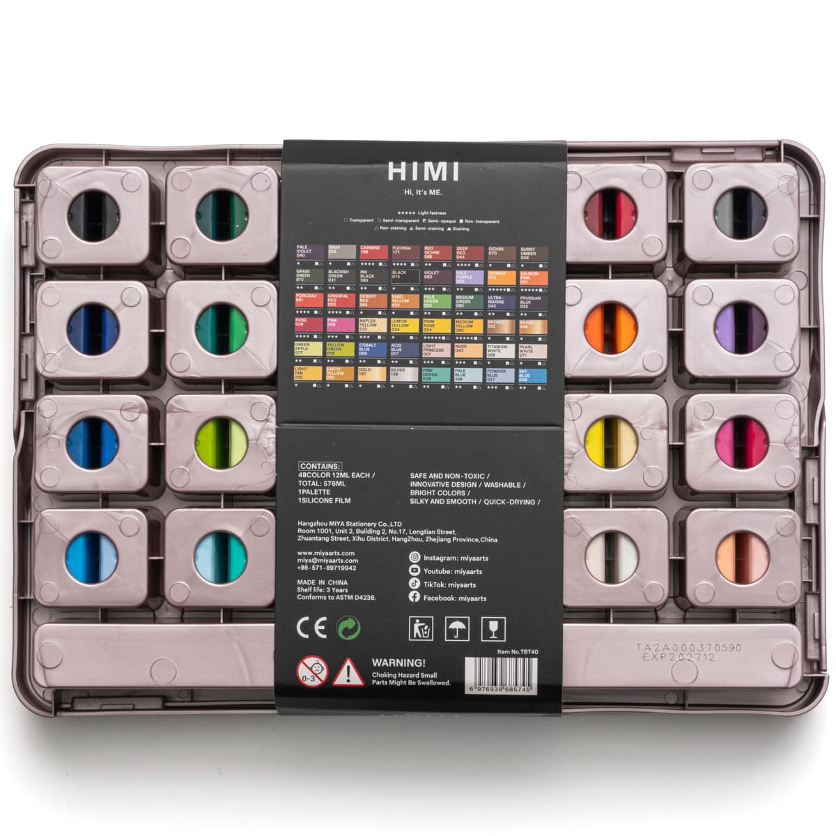 Tinta Acrílica Himi 48 Cores