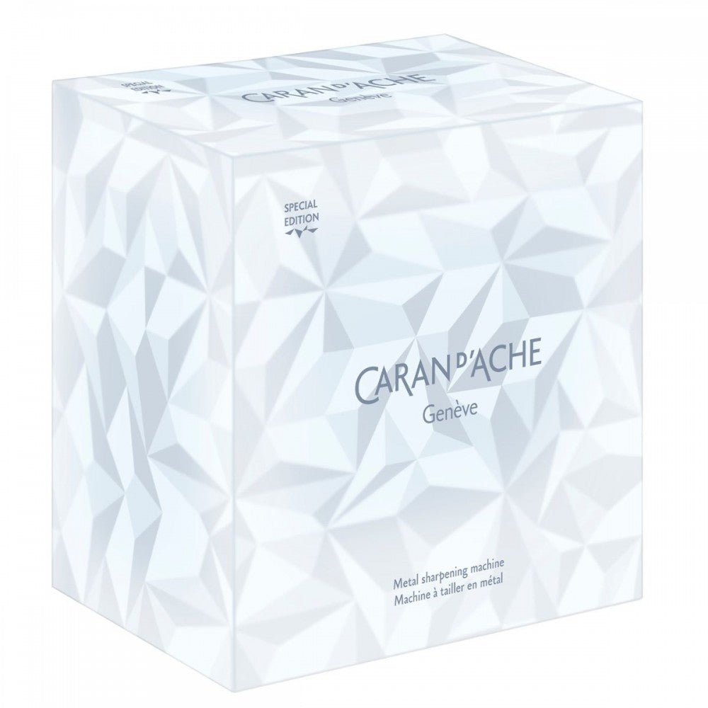 Apontador de Lápis com Manivela Caran d'Ache Alpine Frost Ice Blue