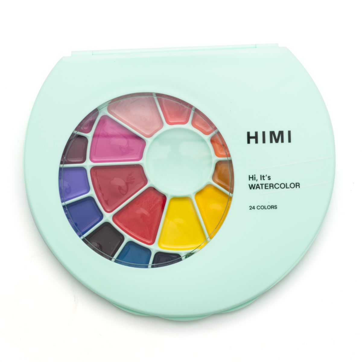 Estojo Aquarela Himi 24 Cores Vibrantes