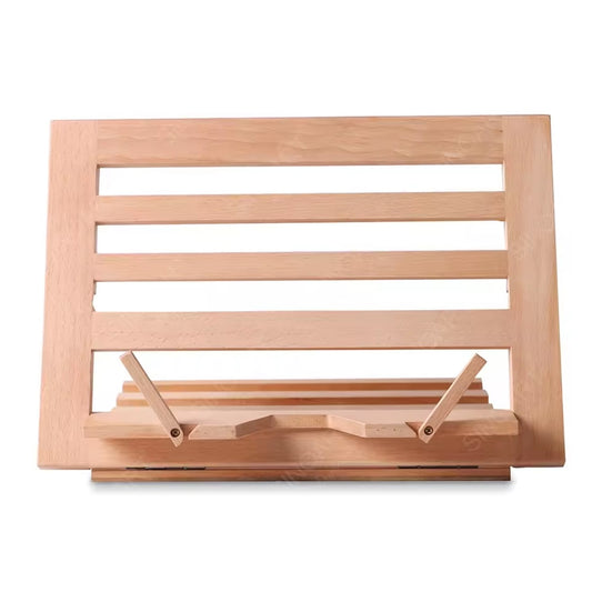 Cavalete de Mesa em Madeira com Ajuste de Inclinação – Suporte para Pintura e Leitura