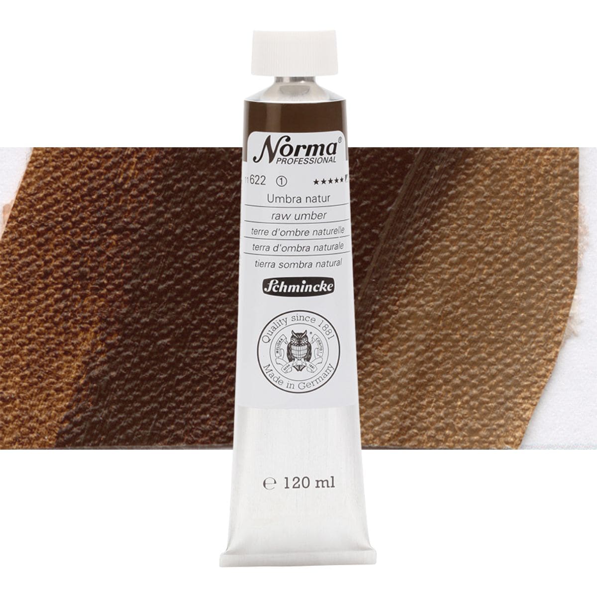 Tinta Óleo Schmincke Norma 120ml S1 622 Raw Umber