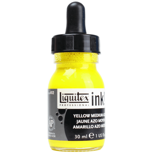 Tinta Acrílica Líquida Liquitex 30ml Yellow Medium Azo 412
