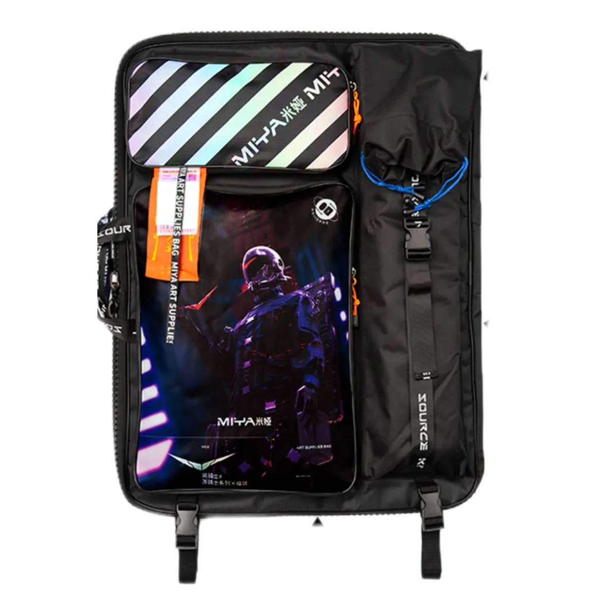 Mochila Para Materiais Artísticos Preta Himi