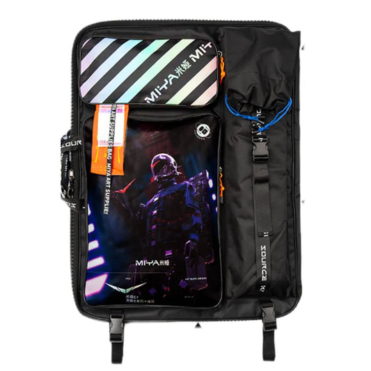 Mochila Para Materiais Artísticos Preta Himi