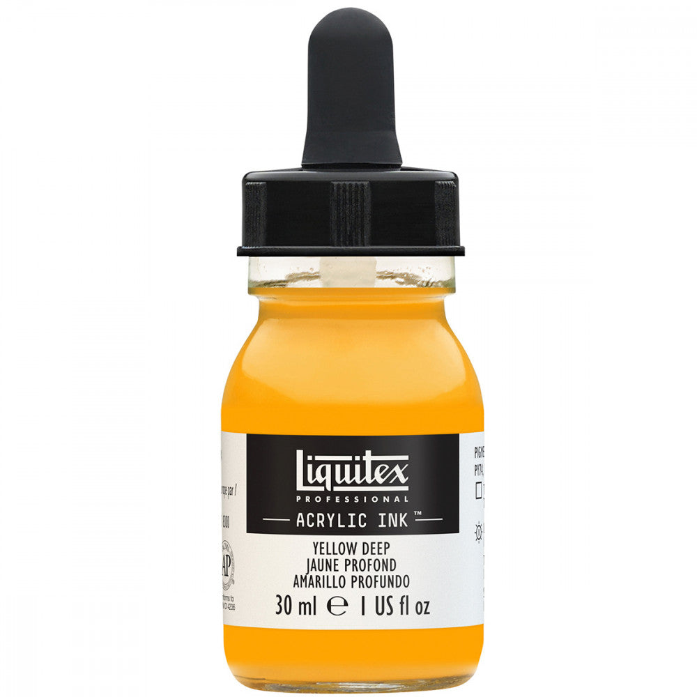 Tinta Acrílica Líquida Liquitex 30ml Yellow Deep 295