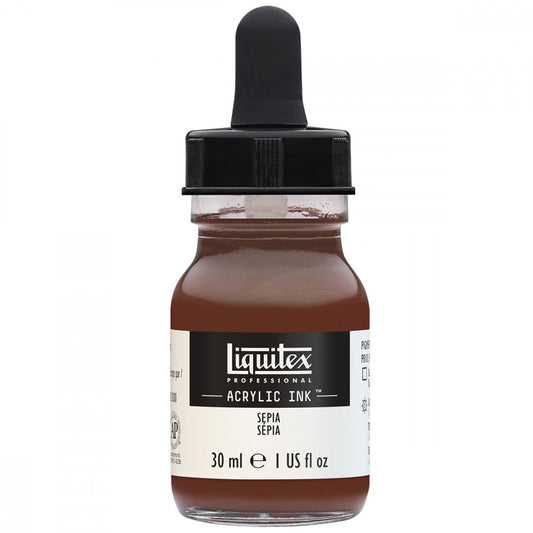 Tinta Acrílica Líquida Liquitex 30ml Sepia 609