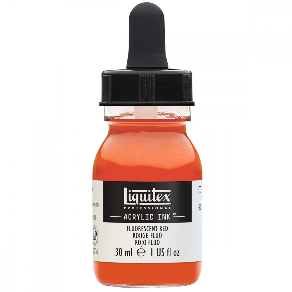 Tinta Acrílica Líquida Liquitex 30ml Fluorescent Red 983