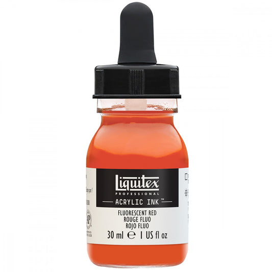 Tinta Acrílica Líquida Liquitex 30ml Fluorescent Red 983