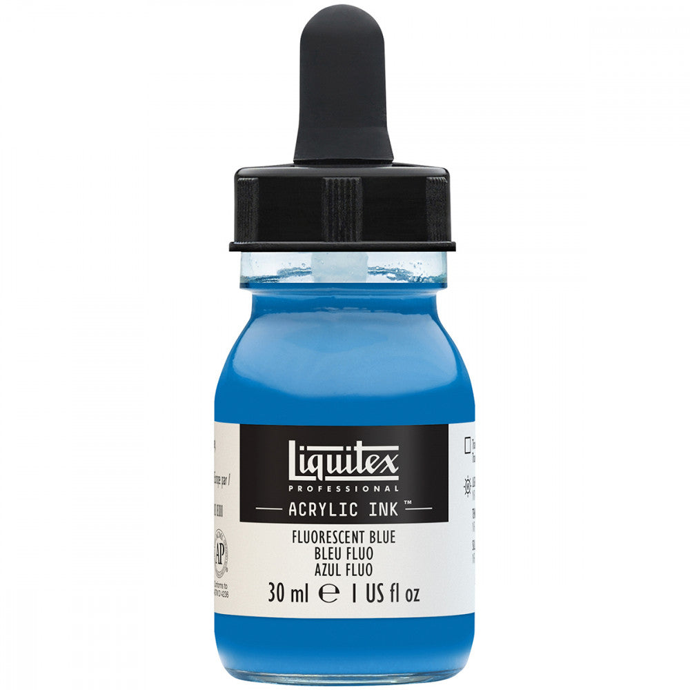 Tinta Acrílica Líquida Liquitex 30ml Fluorescent Blue 984