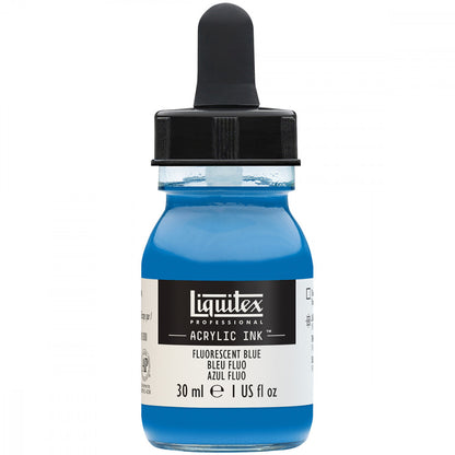 Tinta Acrílica Líquida Liquitex 30ml Fluorescent Blue 984
