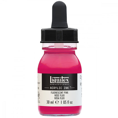 Tinta Acrílica Líquida Liquitex 30ml Fluorescent Pink 987
