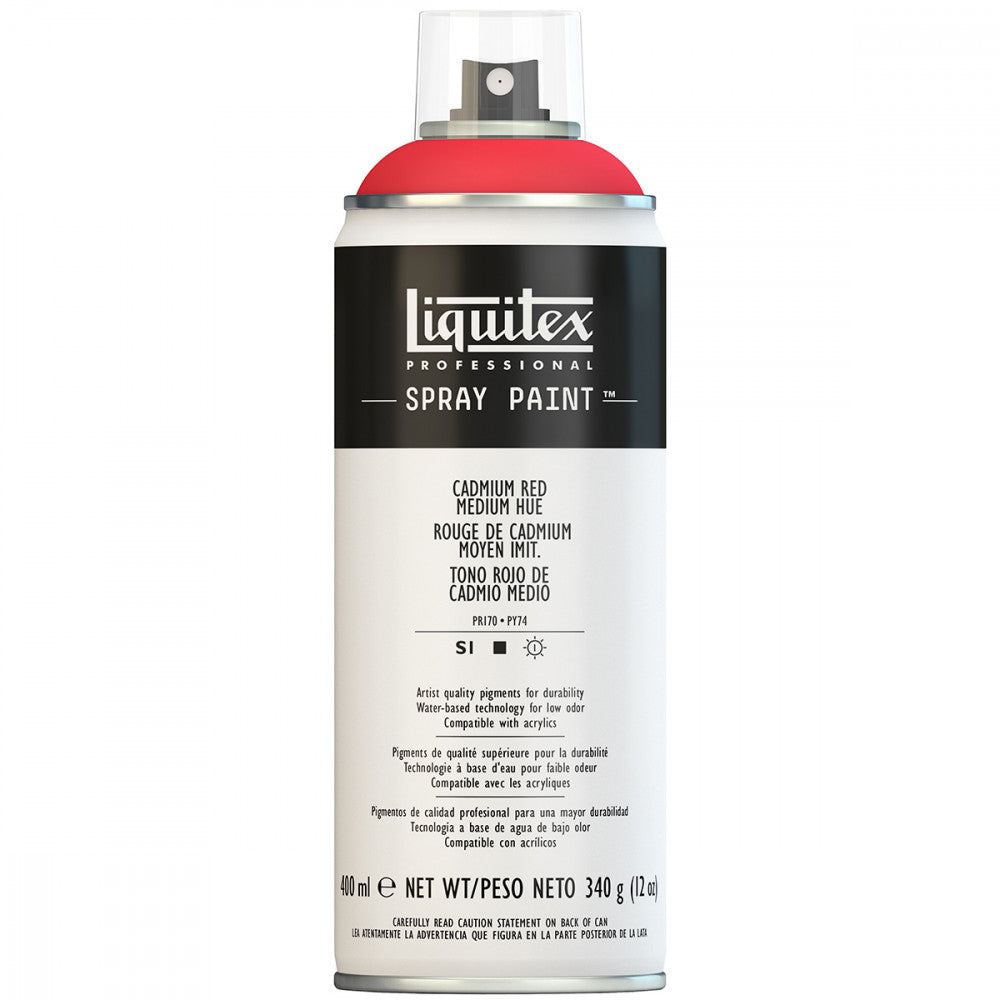 Tinta Acrílica Spray Liquitex 400ml 0151 Cadmium Red Medium Hue