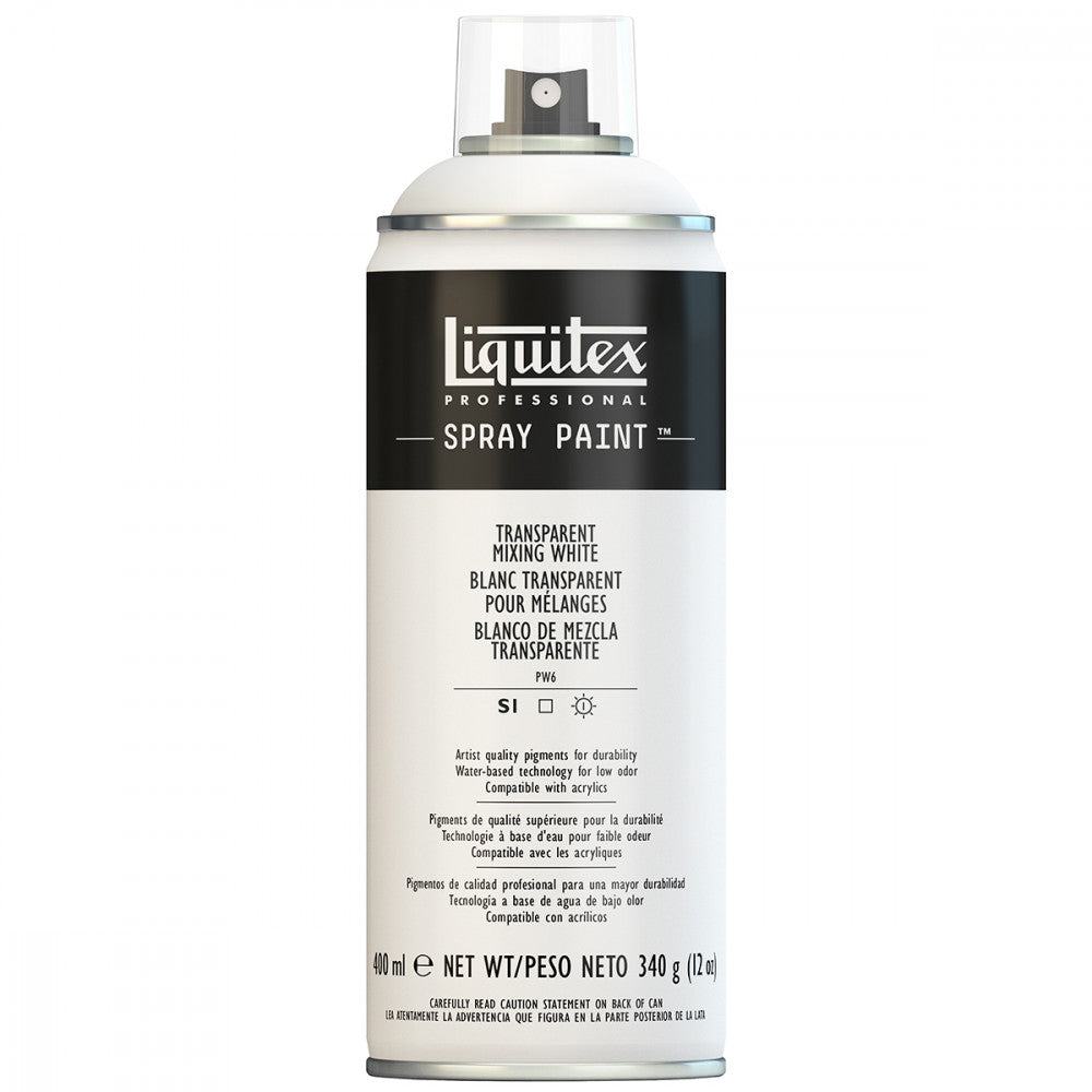 Tinta Acrílica Spray Liquitex 400ml 0430 Transparent Mixing White