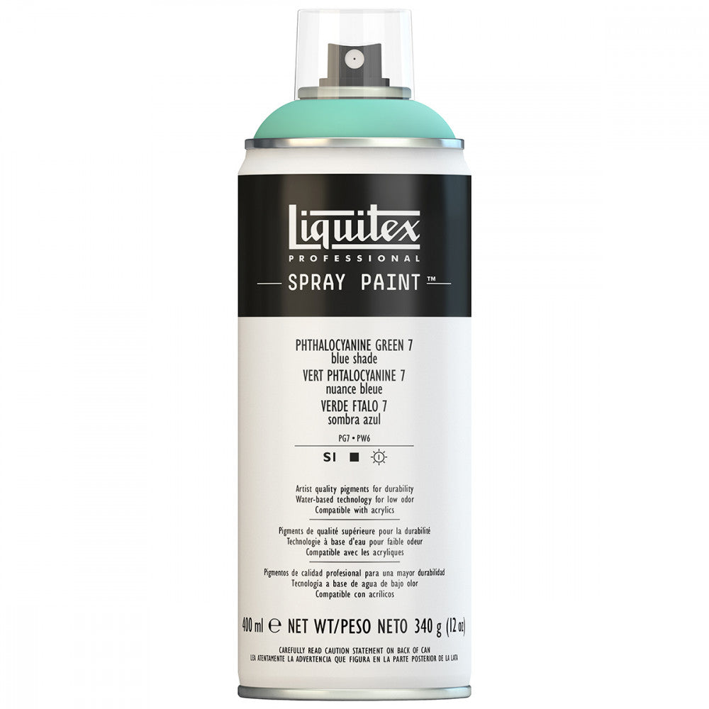 Tinta Acrílica Spray Liquitex 400ml 7317 Phthalo Green 7