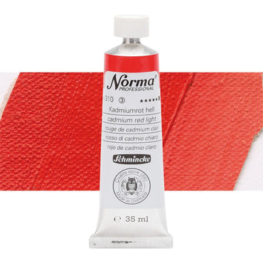 Tinta Óleo Schmincke Norma 35ml S3 310 Cadmium Red Light