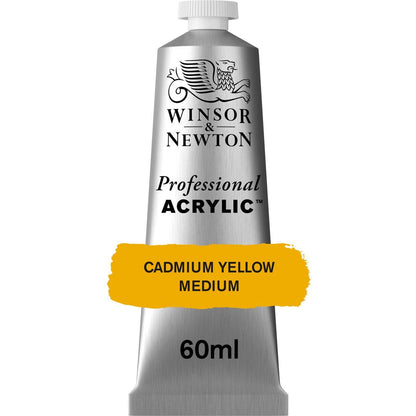 Tinta Acrílica Professional Winsor & Newton 60ml S3 463 Yellow Medium Row