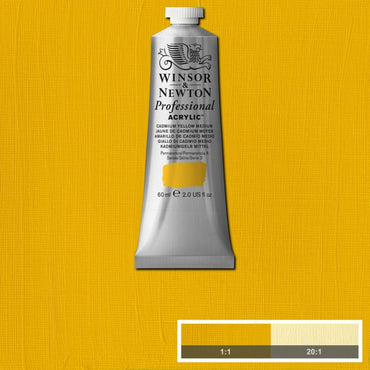 Tinta Acrílica Professional Winsor & Newton 60ml S3 463 Yellow Medium Row