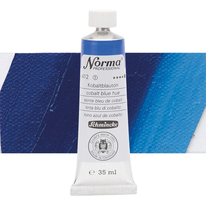 Tinta Óleo Schmincke Norma 35ml S1 412 Cobalt Blue Hue