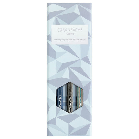 Lápis Crayon Aromatizados Caran d'Ache + Mizensir Alpine Frost C/3