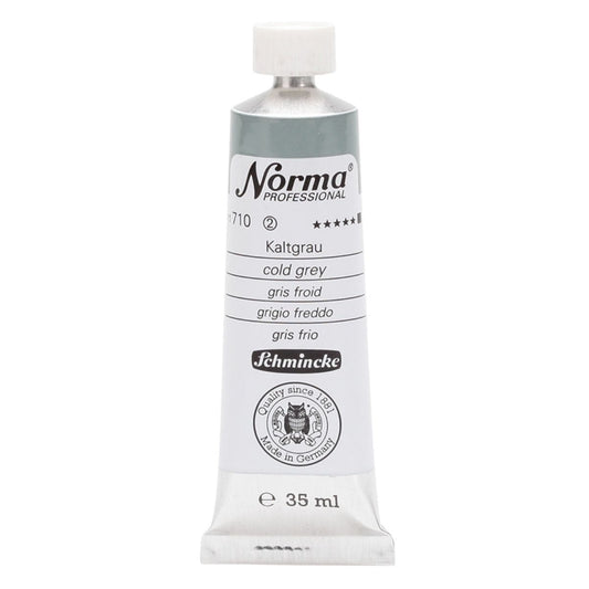 Tinta Óleo Schmincke Norma 35ml S2 710 Cold Grey