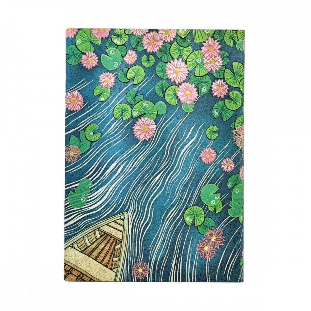Paperblanks Lotus River Midi Capa Dura Pautado