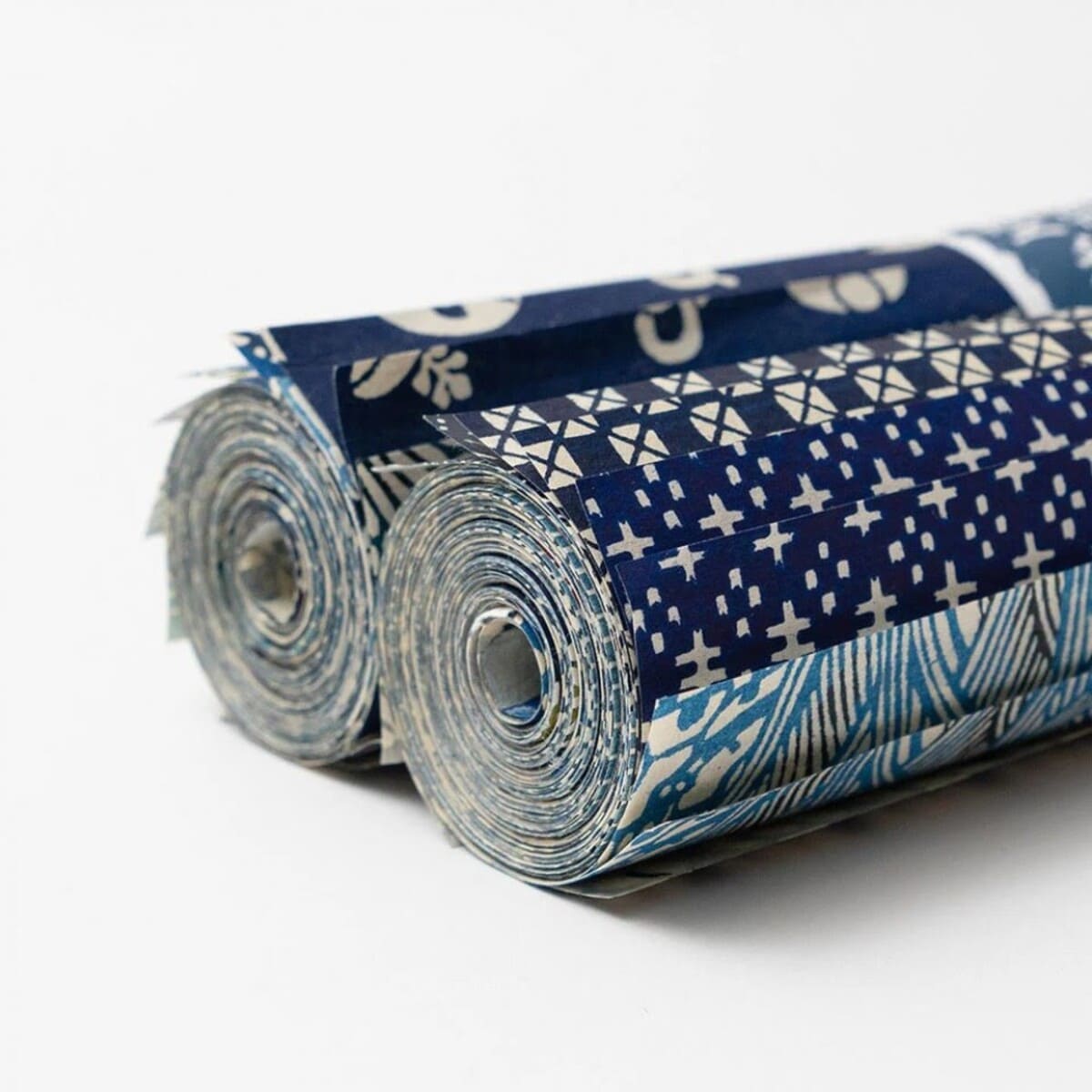 Papel Awagami Katazome Japan Blues 30X47cm com 30 Folhas