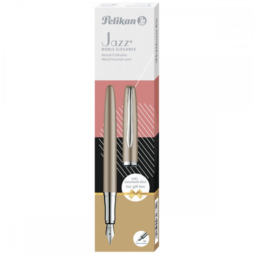 Caneta Tinteiro Jazz Taupe Pelikan Edição Limitada