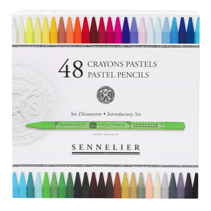 Lápis Pastel Crayon Sennelier 48 Cores