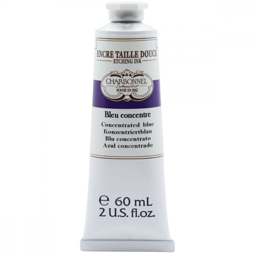 Tinta Para Gravura em Metal Concentrate Blue Charbonnel 60ml